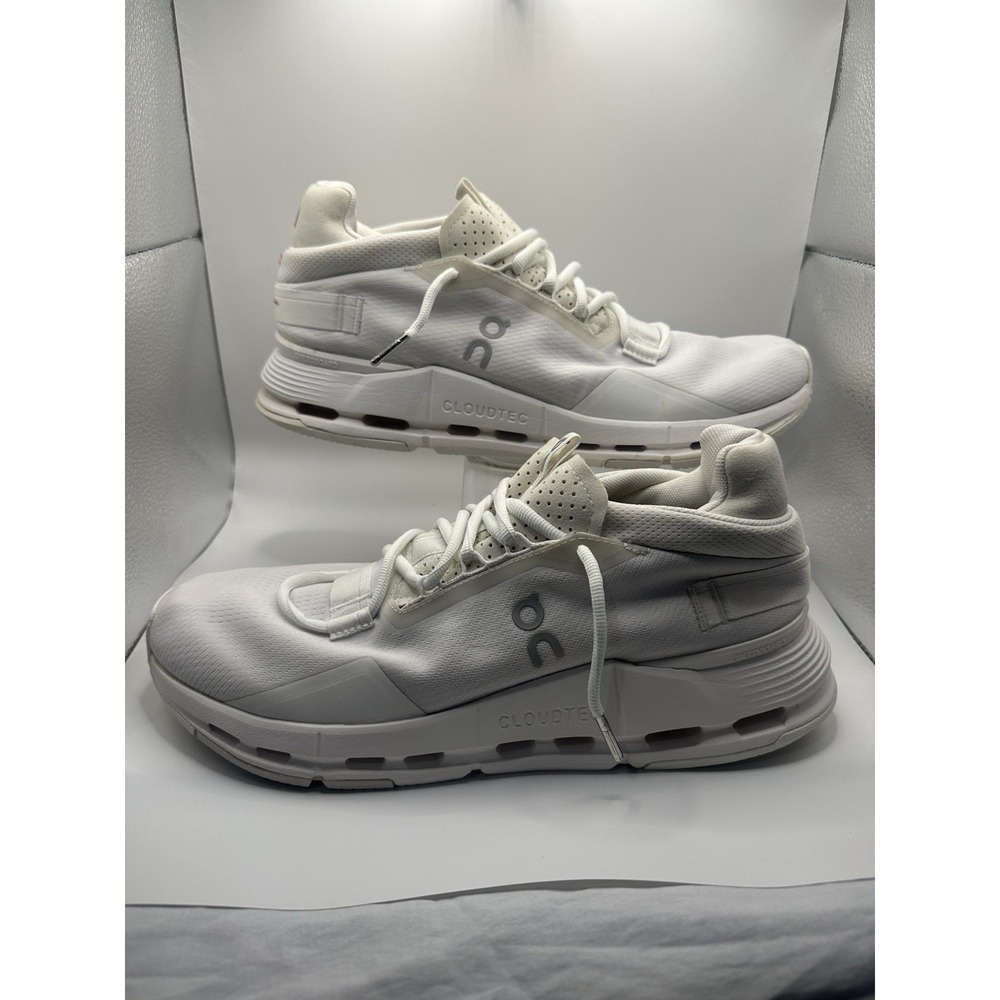 On Cloudnova 2 White Men's 12